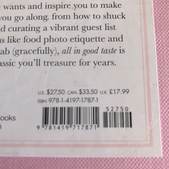 Kate Spade ALL IN GOOD TASTE book - Picture 6 of 6